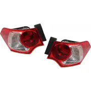 For AC TSX Tail Light Assembly Assembly 2009 2010 Pair Driver and Passenger Side