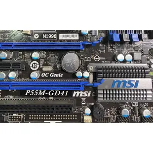 立騰科技電腦~ MSI P55M-GD41 - 主機板