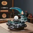 Moon Backflow Incense Holder Backflow Incense Burner Creative Home Decor Incense