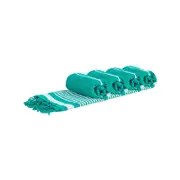 Nicola Spring Deluxe Turkish Cotton Bath Towels - Turquoise - Pack Of 4