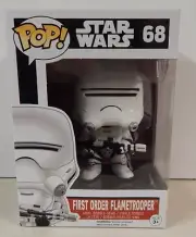 Funko POP! Star Wars The Force Awakens First Order Flametrooper #68 MIB!!!