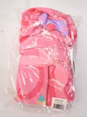 Stephen Joseph Mermaid Hooded Towel For Kids 3 Piece Cotton Beach/Bath