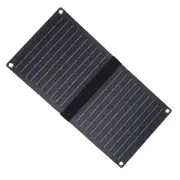 Foldable Solar Panel Charger for Emergency Lighting Monocrystalline Silicon