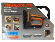 New Powershot 9100K Electric Fastener Contractor Grade Staple & Nail Gun