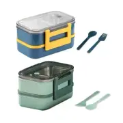 Container Stainless Steel Inner Microwavable Dinnerware Lunchbox