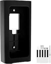 Video Doorbell Mount, Anti Theft Camera Doorbell Bracket, No Drill Holder Bracket for Apartment, Not Block Doorbell Motion Sensor for Houses Apartments