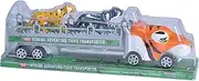 Wild Republic Tiger Truck, Kids Gifts, Jungle Theme Party Supplies, Snow Leopard, Cheetah, Xtreme Transport, 11 Inches