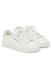 [Palm Angels Kids] Palm Angels Kids Leather sneakers UK 13 white