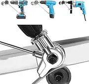 CRIKELE Electric Drill Plate Cutter - Metal Cutter Tool,Electric Drill Shears Attachment Cutter Metal Cutter,Metal Nibbler Drill Attachment Aluminum,Nibbler Cutter for Various Materials of Sheets.