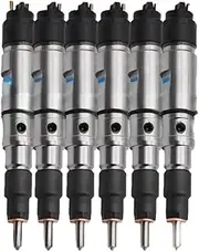 6PC 0445120041 Diesel Injector 0 445 120 041 Common Rail Fuel Injection Nozzle, Compatible With DAEWOO DOOSAN. 65.10401-7002C 107755-0400