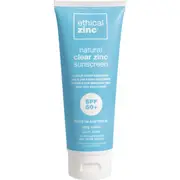 ETHICAL ZINC Natural Clear Zinc Sunscreen SPF 50+ 100ml