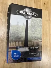 True Guard Patio Waterproof Heavy Duty Cover for Umbrella 600 Denier RipStop New