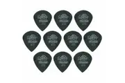 10 x Jim Dunlop Tortex Jazz 3 Pitch Black .60mm Guitar Picks III Free Post