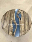 Custom Made Epoxy Resin Top Coffee Table, Epoxy Resin Counter Table, Home Decors