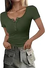 Womens Christmas Dress Blouse U Neck Pullover Tight Short Sleeved Top Women Long Sleeve T Shirt Women Trendy