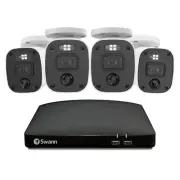 Swann 4 Camera 8 Channel 1080p Full HD Indoor Outdoor Wired Surveillance DVR