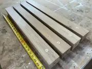 White Oak Turning Blank 2.25” Square Spindle Table Leg Carving Lumber Wood Block