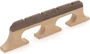 Cheerock 4 String Banjo Bridge, Banjo Bridge Parts and Accessories Replacement, Ebony Maple Banjo Bridge for 4 String Banjo