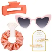 4 PCS Bridesmaid Proposal Gifts Bridesmaid Hair Clips Bridesmaid Scrunchies