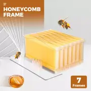 7pcs Auto Plastic Bee Hive Frames Beehive House comb 7 Upgraded Auto Honey Frame