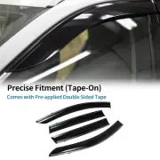 Window Deflectors for Honda CR-V 2017 Side Window Vent Visors Black 1 Set