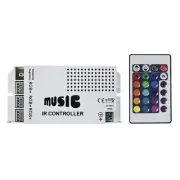 Heise HE-RGBSAC-1 Sound Activated Rgb Controller W/ir Remote (hergbsac1)