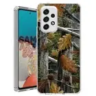 For Samsung Galaxy A23 5g A52 A53 TPU Case Cover+Glass(Hunter Camo)