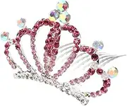 [BIUDECO] Girls Tiara Headband Boys and Girls Crown Headband Crystal Headpiece Stylish Accessory for Parties Events