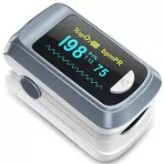 Fingertip Pulse Oximeter Blood Oxygen Saturation Monitor Pulse Ox, Heart Rate...
