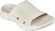 [Skechers] Women's Go Walk Flex Sandal-Elation Slide