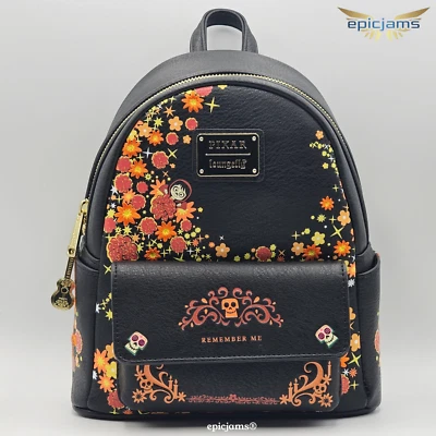 Loungefly Disney Pixar Coco Remember Me Mini Backpack New