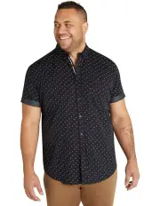 [Johnny Bigg] Benson Stretch Shirt in Black