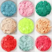Flat Round Solid Color Sequin - Craft Sew Decoration Paillette Loose Sequins 10g