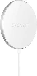 Cygnett 15W Magnetic Wireless Charging Cable, White, 1.2 Meter
