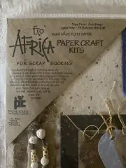 Provo Craft - Eco Africa Paper Craft Kits for Scrap booking, paper crafts NEW