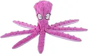 Dog Octopus Toy, No Stuffing Dog Toy, Puppy Teething Chew Toys, No More Nervousness Aggressive Chewers, No Stuffing Squeaky Crinkle Plush Dog Toys Wynott