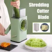 3in1 Manual Rotary Food Slicer Chopper Cheese Grater Fruit Vegetable Shredder