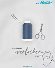 Mettler 1000m Seracor Overlocking Sewing Thread