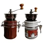 Convenient Coffee Bean Grinder Hand Cranks Coffee Grinder for Travels Brewing