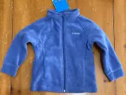 Columbia Child’s Fleece Jacket Lavender Blue 18-24M or 4T ~ New With Tags