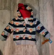 Paul Frank Zip Up Hoodie 18 Months