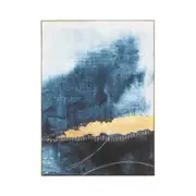 Art Design Gold Shimmer Framed Print 100x140 cm