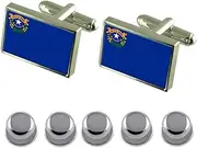 [Select Gifts] Shirt Dress Studs Nevada Flag Cufflinks