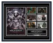 MOON KNIGHT MARVEL TV SERIES OSCAR ISAAC SIGNED LE FRAMED MEMORABILIA