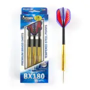 12pc Formula Sports BX180 Premium 19g Brass Barrel Darts Tempered Steel Tip