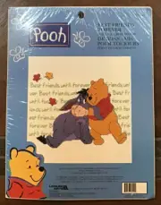 Leisure Arts 113242 - Pooh - Best Friends Forever - Counted Cross Stitch Kit