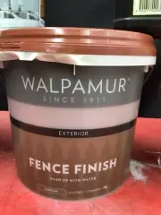 ALPAMUR BY DULUX 4 LITRE FENCE FINISH-PAINT JARRAH COLOUR PAINT