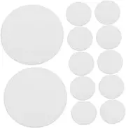 Alipis 12PCS LED Light Diffuser Acrylic Sheet for Light Bulb Diffuser Cover for Easy Installation and Maintenance for LED