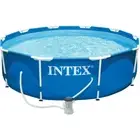 XL 12FT 6500L New Metal Frame Portable Swimming Pool Above Ground + Filter Pump
