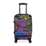 Designer Suitcase With Graffiti Design